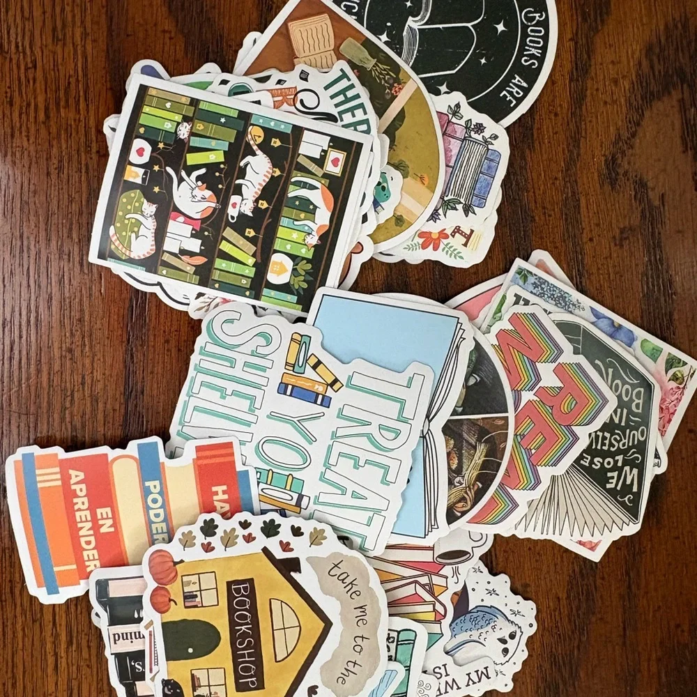 Books Sticker Pack-25+pc - Picture 2 of 2